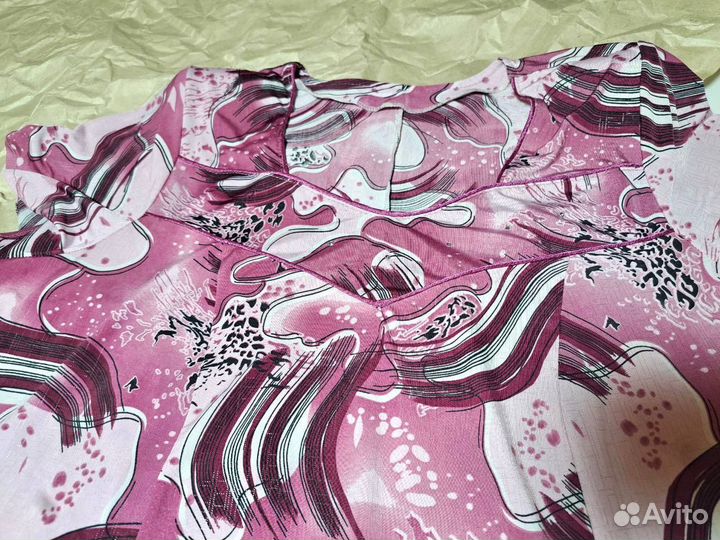 Комплект блуза с юбкой 66 размер