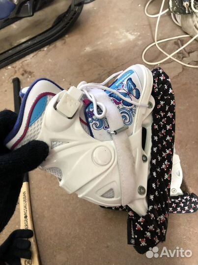 Коньки детские раздвижные 32-35