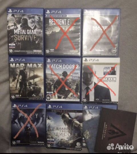 Игры для приставок ps4
