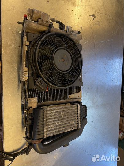 Кассета радиаторов Opel Zafira A Astra G