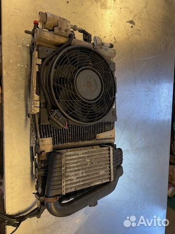 Кассета радиаторов Opel Zafira A Astra G