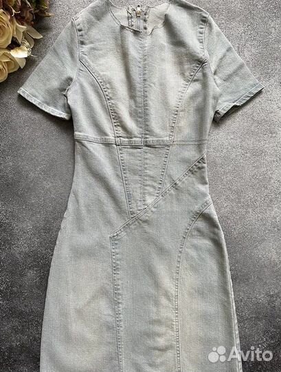 Платье джинсовое