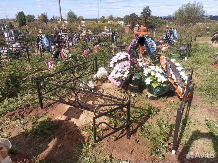 Ограда ритуальная