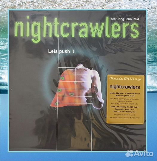 Nightcrawlers - Lets Push It 2LP coloured new