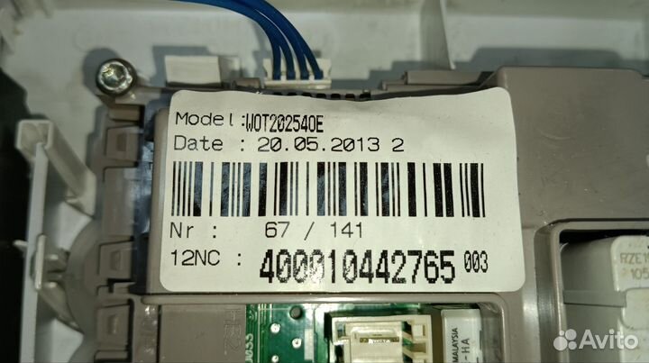 Плата управления стиральной машины bosch