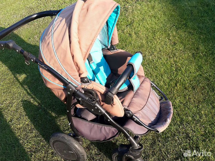 Коляска 2 в 1 индиго