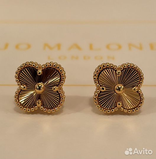 Van Cleef & Arpels серьги Vintage Alhambra