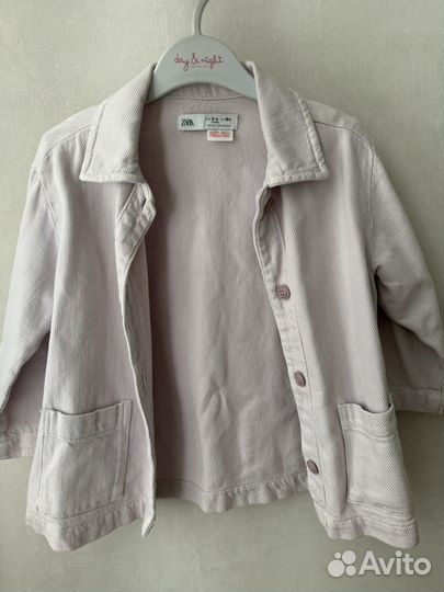 Рубашка zara для девочки 104