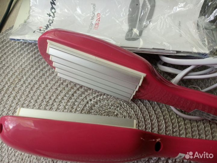 Щипцы-стайлер гофре Binatone для волос