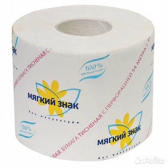 Туалетная бумага Ь Мягкий Знак