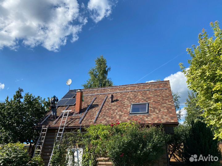 Автономная солнечная система 10 квт