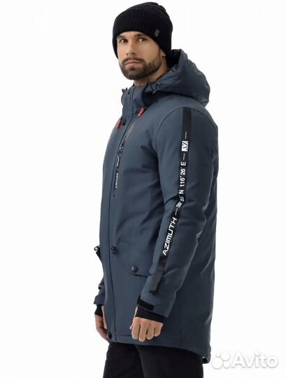 Мужская зимняя куртка парка 50