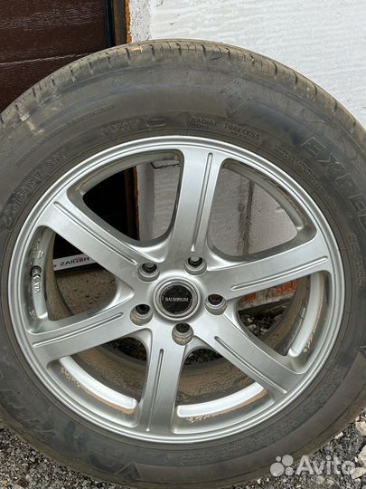 Литые диски r17 5x100 с летней резиной 225/60/r17