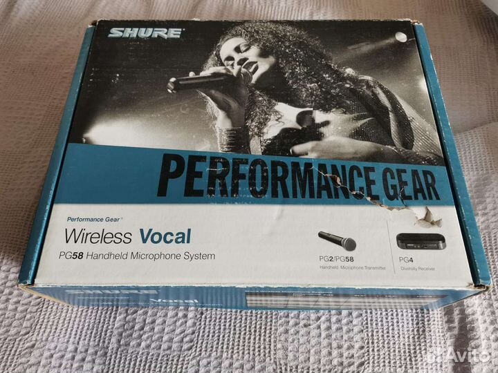 Радиомикрофон Shure pg58