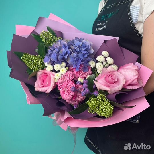 Живые цветы букеты