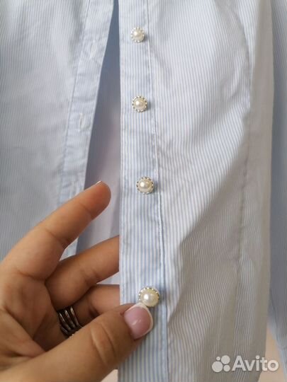 Рубашка блузки школьная на девочку 122 - 128