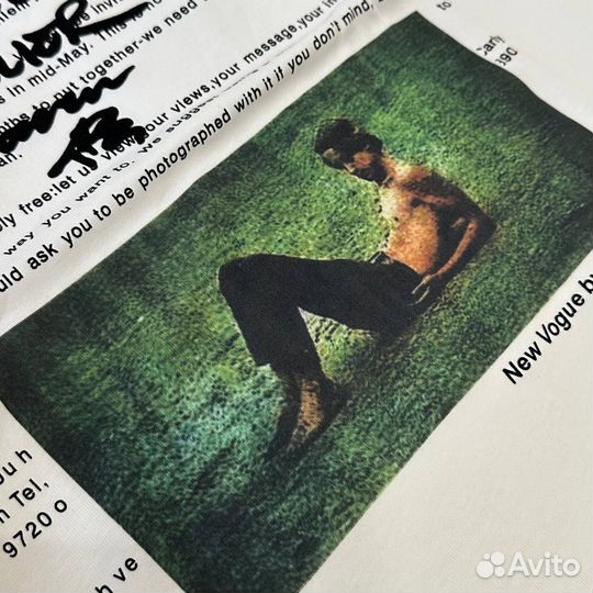 Raf simons футболка