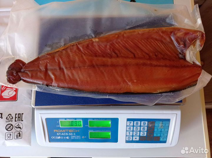 Рыба кета холодного копчения