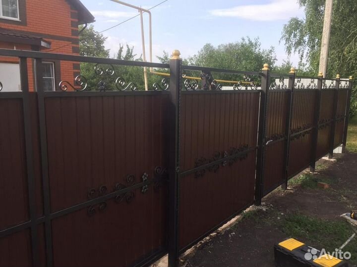 Установка заборов