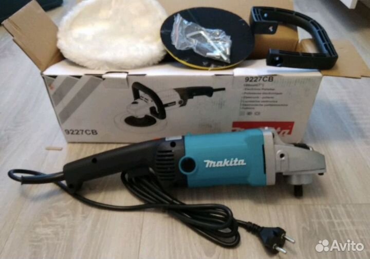 Полировальная машинка для авто в наличии новая