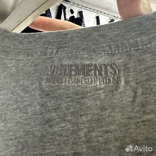 New rock x vetements футболка