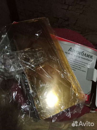 Антибликовый козырек в авто