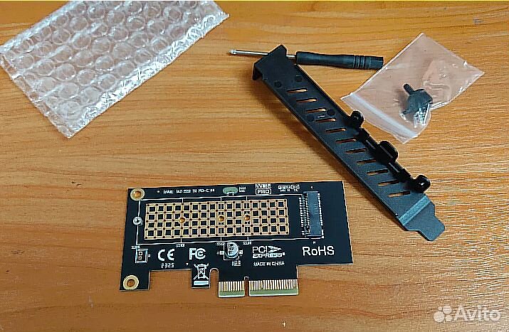 Переходник pci e- SSD m.2