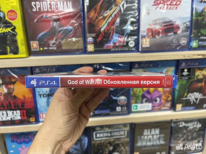 Игра PS4 God of War 3 диск