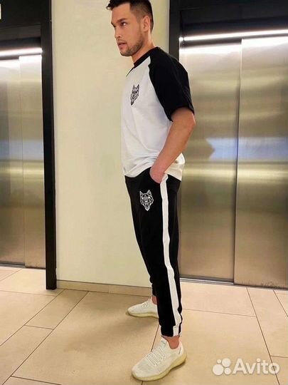 Костюм футболка и штаны Кибер borz