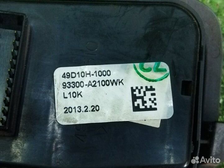 Переключатель света фар Kia Ceed JD G4FA 2013