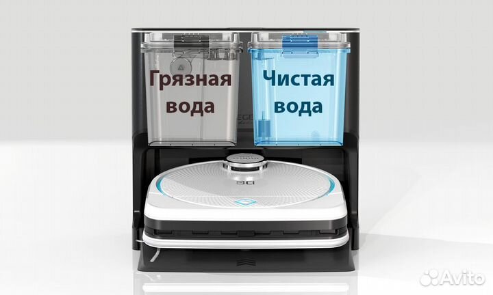 Робот Пылесос Hobot Legee D8 + Станция LuLu