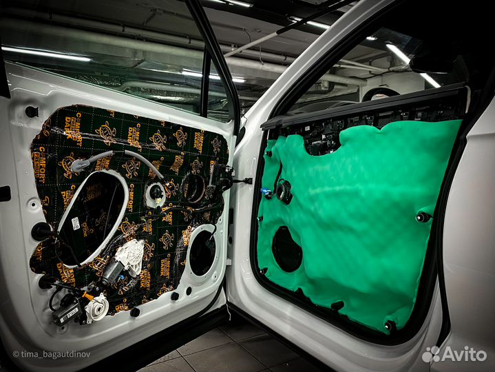 Шумоизоляция автомобиля