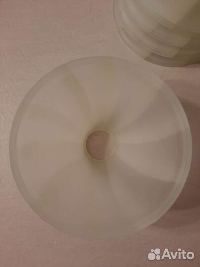 Новые стеклянные плафоны для люстры