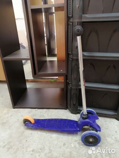 Самокат детский трехколесный бу