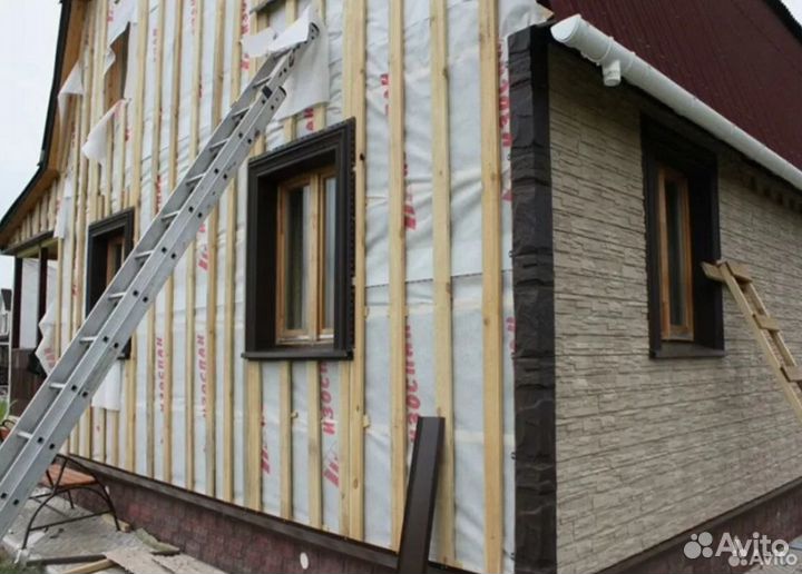 Монтаж фасада. Монтаж сайдинга и фасадных панелей