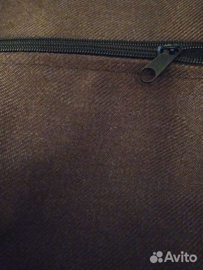 Чехол подушки Гиннарп Икея коричневый