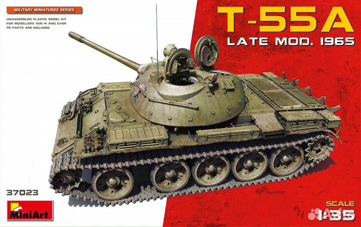MA37023 1/35 T-55A Поздних модификаций 1965 г