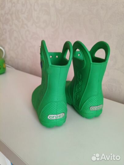 Резиновые сапоги 23 crocs c6