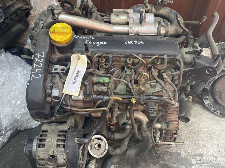Двигатель к9к704 Renault Kangoo 1.5dci к9к702