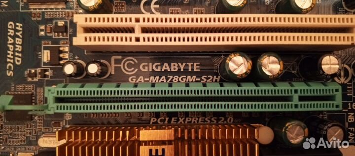 Материнская плата ga-ma78gm-s2h
