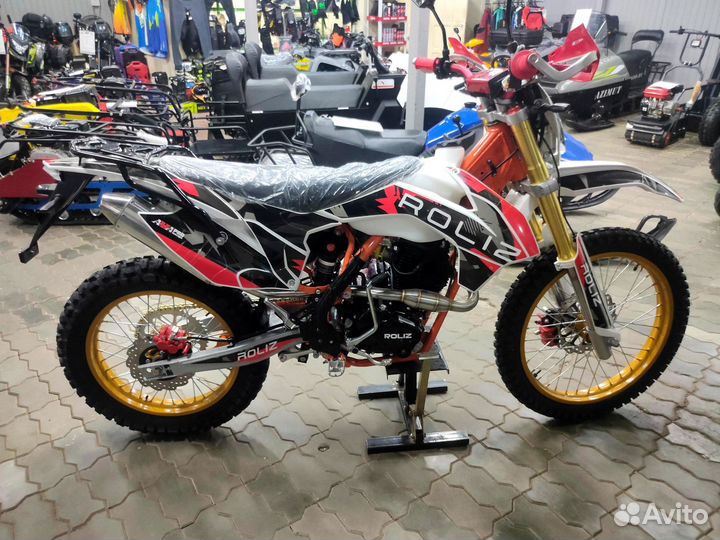 Дорожный мотоцикл Roliz Sport 007 с птс: 250 см и надежная сборка для комфорта