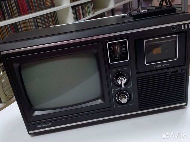 Телемагнитола sharp 10P-18G.Усилитель Sony TA F36