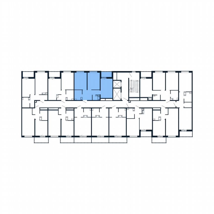 2-к. квартира, 46 м², 11/12 эт.