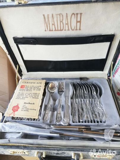 Качественный столовый набор maybach