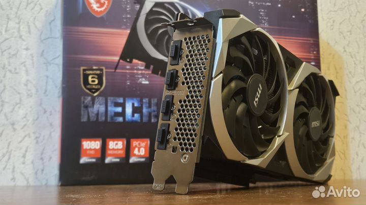 Видеокарта MSI RX 6600 Mech 2X 8GB