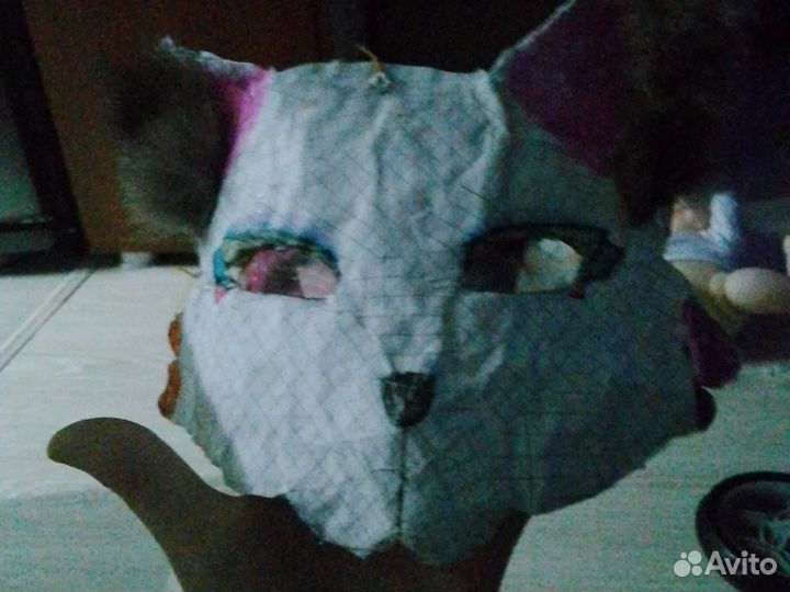 Маска для квадробики лиса