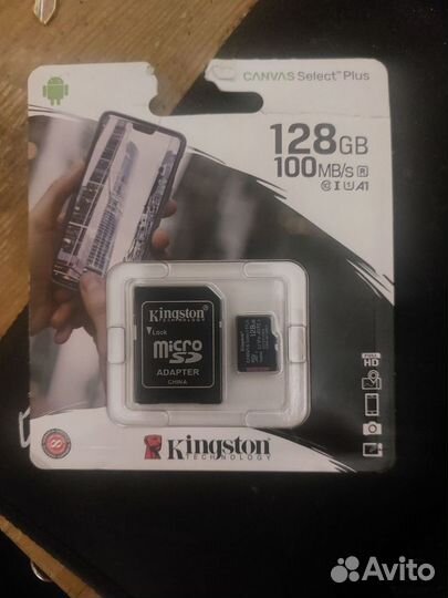 Карта памяти MicroSD 128gb