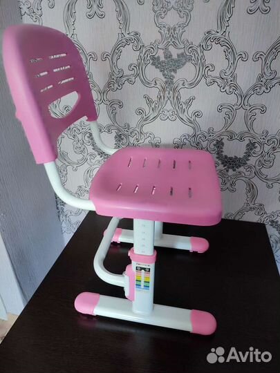 Растущая парта и стул бу