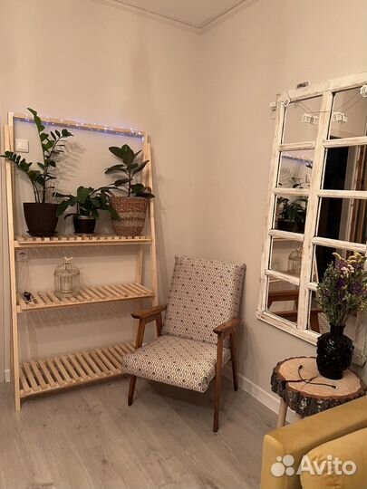 Стеллаж деревянный для цветов