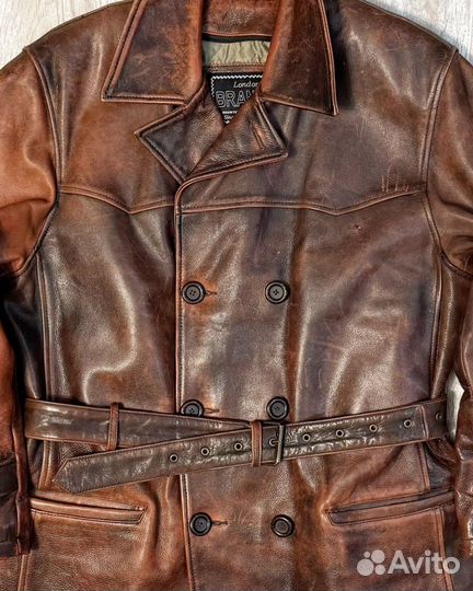 Кожаная куртка London Brando 50-52 /Germany